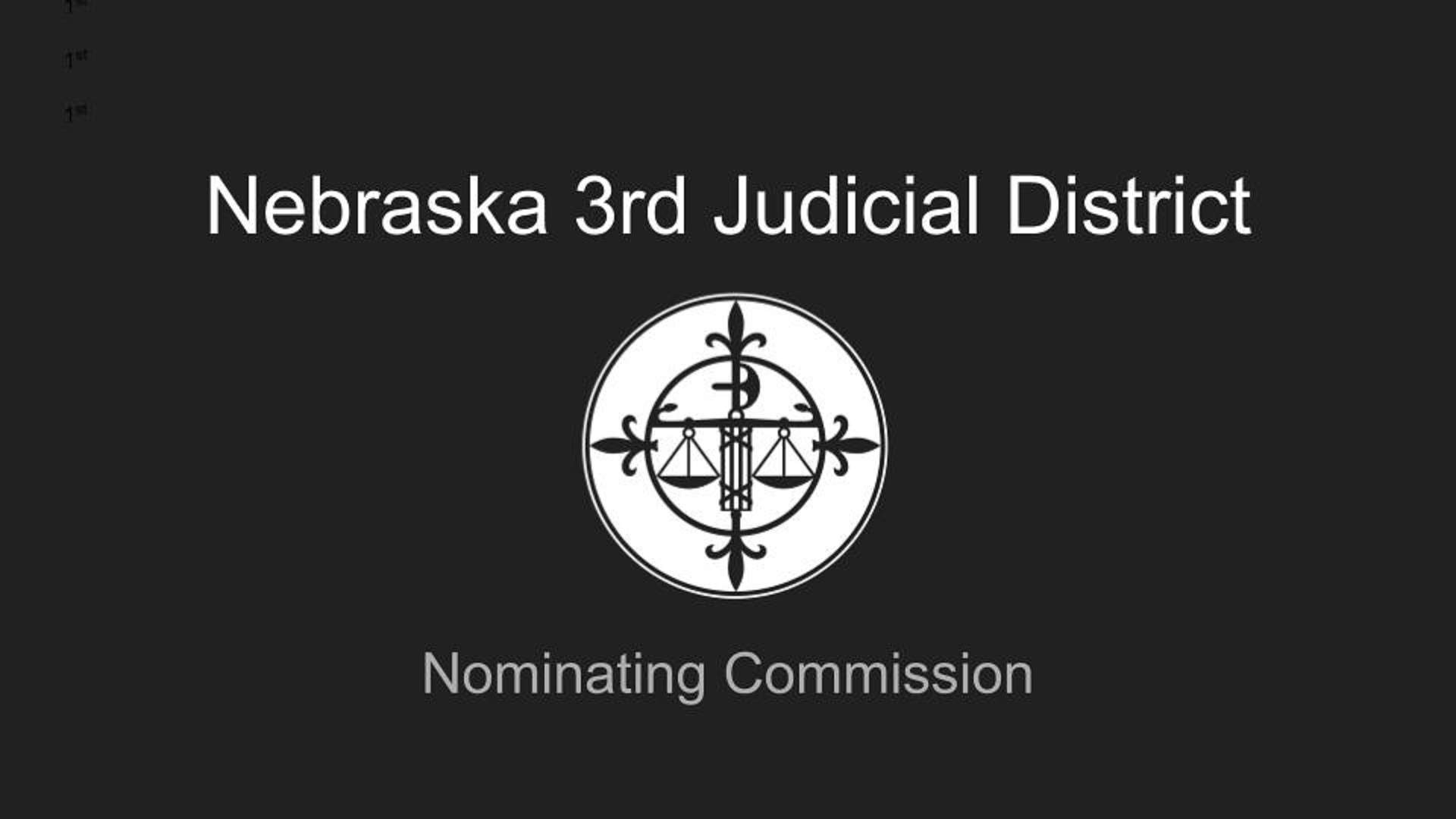 Nebraska 3rd Judicial District Nominating Commission